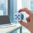 thumbnail image 6 of Fidget Cube Stress Anxiety Pressure Relieving Toy Great for Adults and Children[Gift Idea][Relaxing Toy][Stress Reliever][Soft Material], 6 of 10