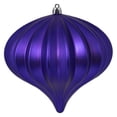 thumbnail image 1 of Set de 3 Adornos Navideños Cebolla Mate Morada Vickerman, 1 of 8