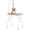 Pink, variant on 32-inch Foldable Pet Dog Grooming Table with Adjustable Height Arm Drying Table for Home w/Noose for Small Dogs Cats Non-Slip Maximum Capacity Up to 220lbs