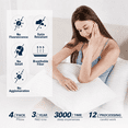 thumbnail image 2 of COOKEY Pillow for Bed King Size Set of 4 ,Down Alternative Pillows for Sleeping 20x36inch, Luxury Hotel Pillow for Back,Stomach or Side Sleeper, 2 of 10