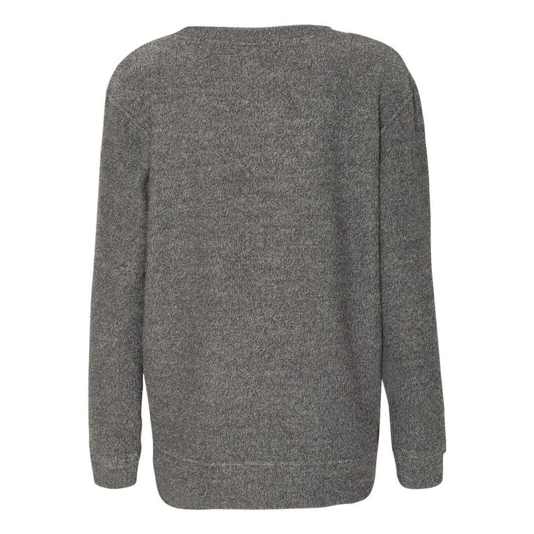 Boxercraft L01GRY Grey Cozy Crew Grey 3X