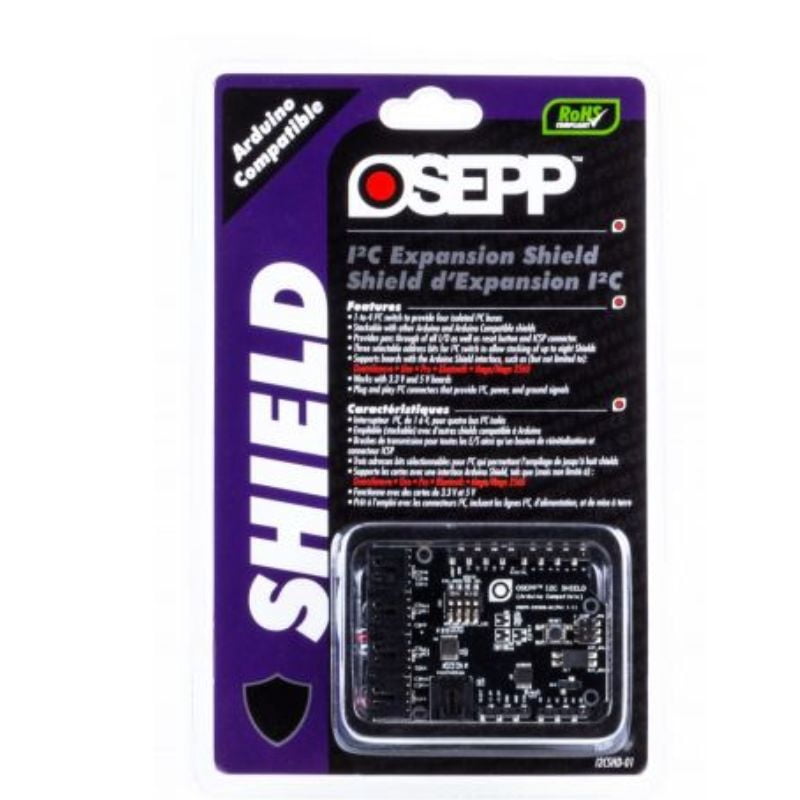 I2CSHD-01 - I2C EXPANSION SHIELD LCD DISPLAY KEYPAD SHIELD COMPATIBLE ARDUINO