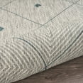 thumbnail image 5 of LR Home Victoria 8' x 10' Blue/Gray Diamond Indoor/Outdoor Area Rug, 5 of 8