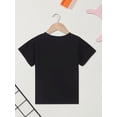thumbnail image 2 of Youngsters' Math-Themed ;Happy School Day; Graphic T-Shirt - Breathable, Machine-Washable Summer Casual Wear With Colorful School ; Classroom Design, ideal Gift For Kids, Back-To-School apparel, 2 of 6