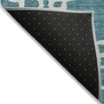 thumbnail image 3 of Addison Rugs Chantille Indoor/Outdoor Transitional Diamonds Teal Washable Rectangle Rug, 2'6" x 3'10", 3 of 6