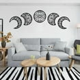 thumbnail image 5 of Cadorn Bohemian Style Moon Decor Set – Wall Art & Home Decorations for Bohemian Themed Rooms, Bedrooms & Living Spaces, 5 of 7