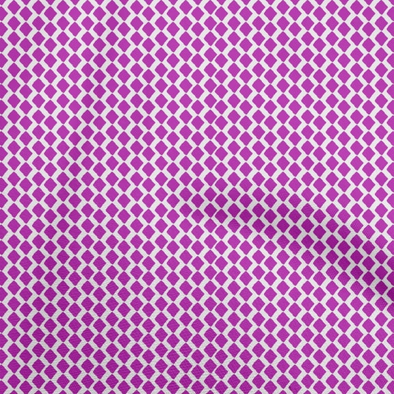 oneOone Cotton Cambric Purple Fabric Block Sewing Craft Projects Fabric Prints By Yard 42 Inch Wide-UY
