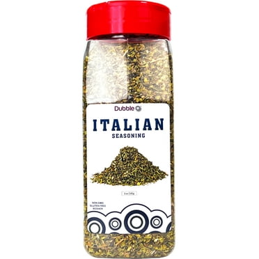 Premium Italian Seasoning - 3 oz. - Salt-Free  ⦾  Non GMO, Kosher, Halal, and Gluten  ⦾  Dubble O Brand