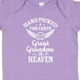 thumbnail image 4 of Inktastic Handpicked for Earth by My Great Grandpa in Heaven Boys or Girls Baby Bodysuit, 4 of 5