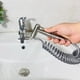 thumbnail image 5 of Manguera de ducha flexible con resorte, manguera de ducha retráctil, para tuberías de agua, inodoro, bidé, pistola rociadora, manguera de ducha flexible en espiral para baño, 5 of 7