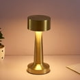 thumbnail image 4 of Led Table Lamp Dumbbell Shape Dimmable Usb Rechargeable Desk Lamp Night Light For Restaurant Hotel Bar, 4 of 8