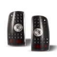 thumbnail image 2 of For 2000-2006 Chevy Suburban Tahoe GMC Yukon LED Tail Lights Black Rear Lamps, 2 of 11