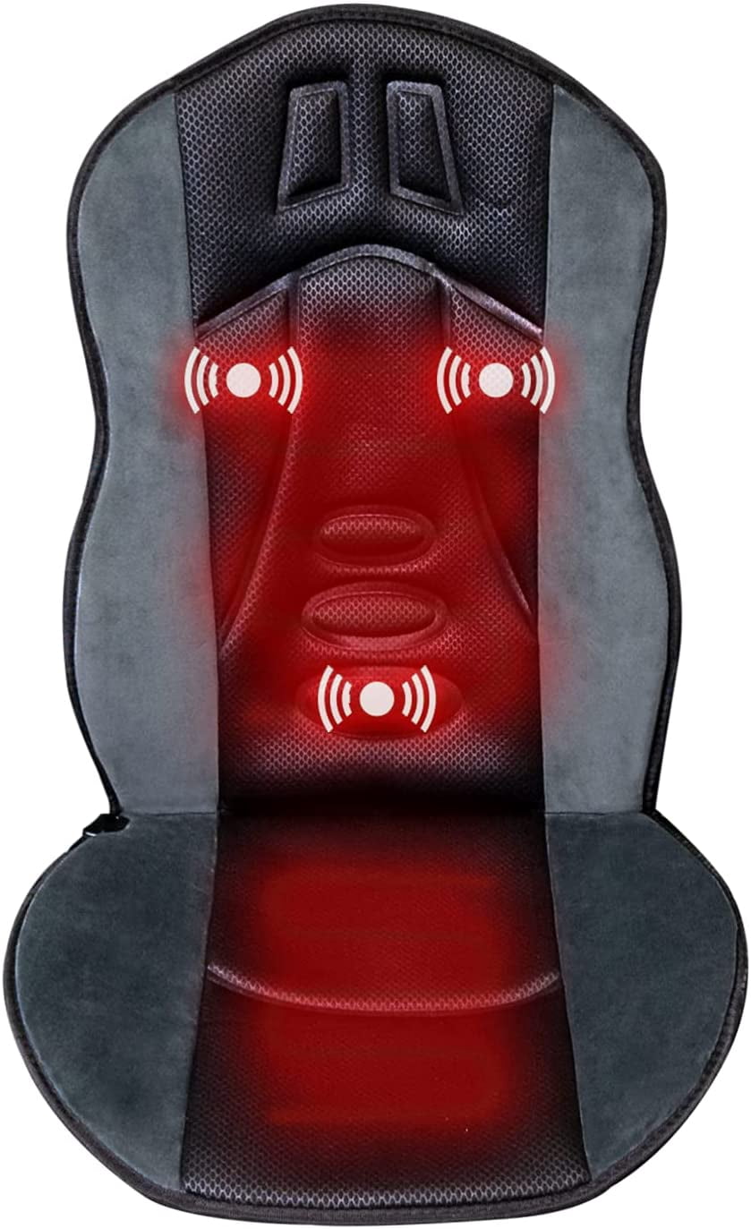 Sojoy Car Seat Massage Cushion 3 Vibrating Nodes to Release Stress and