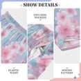 thumbnail image 4 of Peach Blossom Dumplings Pajama Pants Soft and Lightweight Elastic Waistband Pajama Pants, 4 of 8