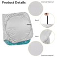 thumbnail image 6 of KUIFORTI Leopard Print Windshield Sunshade Block Heat and Sun UV Rays, Reusable Front Windshield Sun Shade Large Sun Visor for Car- Keeps Your Vehicle Cool - Easy to Storage, 6 of 6