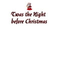 thumbnail image 3 of CafePress - Twas The Night Before Christmas X Mas Santa Large - 15 oz Ceramic Large White Novelty Mug, 3 of 4