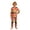 Orange, variant on Leey-World Fall Pajamas Kids Baby Long Sleeve Pajama Sets, Toddler Boy Girl 2-Piece Sleepwear