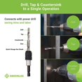 thumbnail image 3 of Greenlee 332-DTAPKIT 17620 Kit de Robinet de Perceuse, 3 of 7