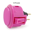 thumbnail image 3 of Monstrate Botón de presión ligero, pequeño, multicolor, redondo, interruptor de Arcade, reinicio automático, llave corta, accesorio de juego sensible a Videojuegos y accesorios Violeta, 3 of 6