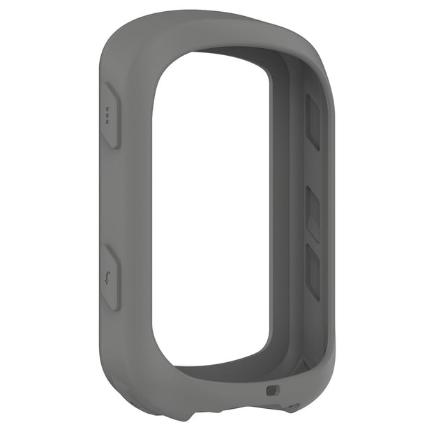 Carcasa De Silicona Funda de silicona para cronómetro, funda para ordenador de bicicleta para Garmin Edge 840 540 (gris)