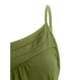thumbnail image 6 of Sexy Dance Women Summer Nightgown Solid Color Sleeveless Nightshirts Casual Pleated Short Sleep Dress Pajamas, 6 of 6