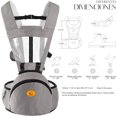 thumbnail image 3 of Mochila Cangurera Portabebés Shendy Vendy Ergonimica De 0-36 Meses, 3 of 6
