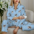 thumbnail image 6 of Sikiie French Bulldog2 Women's Long-Sleeve Shirt and Full-Length Bottom Pajama Set (s-xxl)-X-Large, 6 of 7