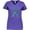Purple, variant on Inktastic Ovarian Cancer Awareness Teal Ribbon Made of Hearts Women's V-Neck T-Shirt