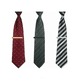 thumbnail image 5 of Pisa Corbata Clip De Corbata Paquete 3 Elegante Metálico Multicolor, 5 of 5