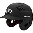 thumbnail image 2 of Rawlings R16 Matte Batting Helmet - Junior | Matte Black | JUNIOR, 2 of 3