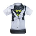 thumbnail image 4 of Batman I'M Batman Chemise de Sublimation pour Hommes 100% Polyester Blanc Petit, 4 of 8