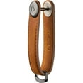 thumbnail image 2 of Orbitkey Leather Keychain Organizer - Cognac, Holds 7 Keys (4.7"), 2 of 5