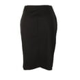 thumbnail image 2 of Alfani Women's Plus Business Wear Day to Night Pencil Skirt Black Size 24W, 2 of 3