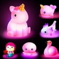 thumbnail image 1 of Juguete de baño TOY Life Mermaid Light Up, 6 unidades, para niños de 4 a 8 años, 1 of 7