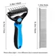 thumbnail image 3 of Sacre Solutions Cepillo peina deslanador Azul para Perro o Gato, 3 of 7