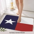 thumbnail image 3 of Blue Red White Texas Flag with Star,Door Mat&nbsp;Indoor Outdoor Entrance,Non Slip Small Rug for Kitchen Bathroom Entryway Rug,Minimalistic Geometric Stripe Washable Doormat Floor Mat 18x30 Inch, 3 of 8