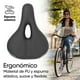 thumbnail image 4 of Asiento para bicicleta 260 x 175mm ancho antiprostatico negro TL-2101 Teide, 4 of 7