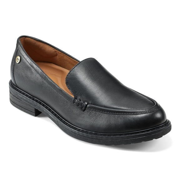 Easy Spirit Jaylin Women's Tailored Loafers Color: Black Leather Size: 9.5 WIDE