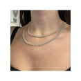 thumbnail image 7 of 8.43Cttw Round Cut Diamond Cuban Link Statement Necklace 14K Rose Gold 17.5 In, 7 of 7