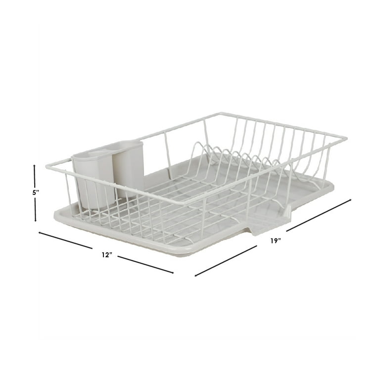 Home Basics Bamboo Dish Rack for sale online