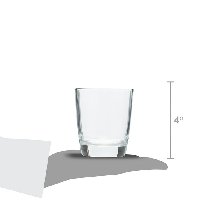 Mainstays 16-Piece Drinkware Glass Set 