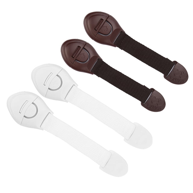 Cerradura de seguridad para armario BuyWeek 4 piezas para bebés y niños ABS