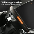 thumbnail image 3 of HOTOR Car Steering Wheel Cover for Women - Universal Car Accessories Fit for 14.5”-15” Steering Wheels, 3 of 7