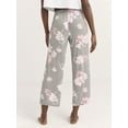 thumbnail image 4 of Joyspun Women’s Sleepwear Knit Cropped Pajama Pants, 25'' Inseam, Sizes S-3X, 4 of 6