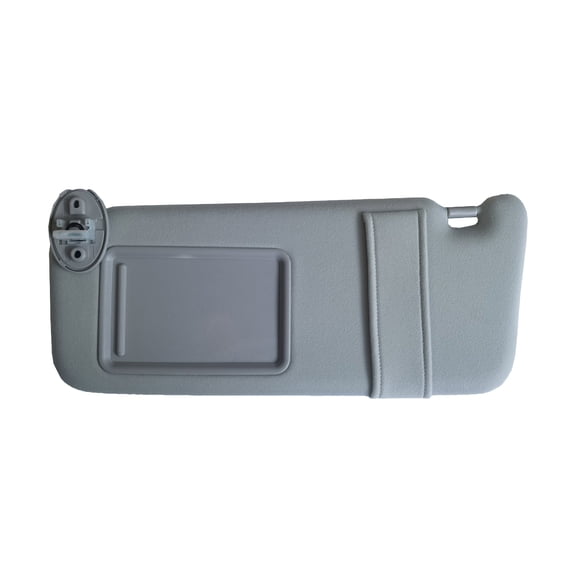Sun Visor Replacement Fit For Toyota Venza 2009-2016, OE: 74310-0T021-B1 74310-0T022-A1, Driver Left & Passenger Right Side, Sun Visor With Mirror -grey-left