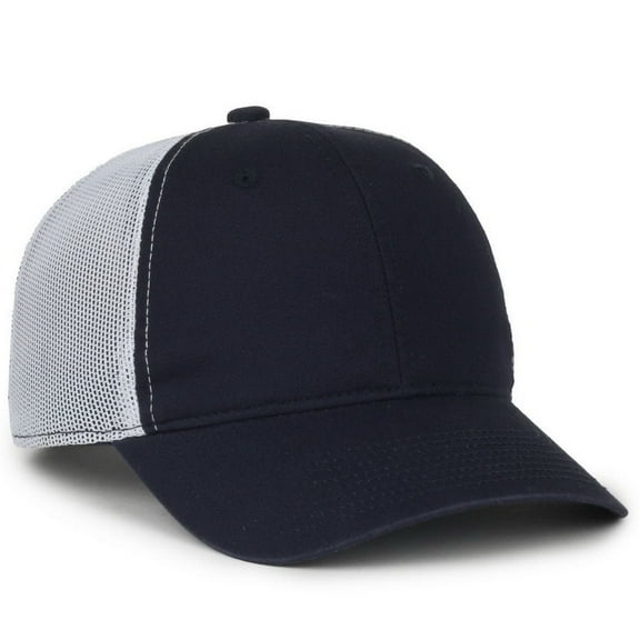 Outdoor Cap FWT-130SB Pre-Curved Visor-Navy/White