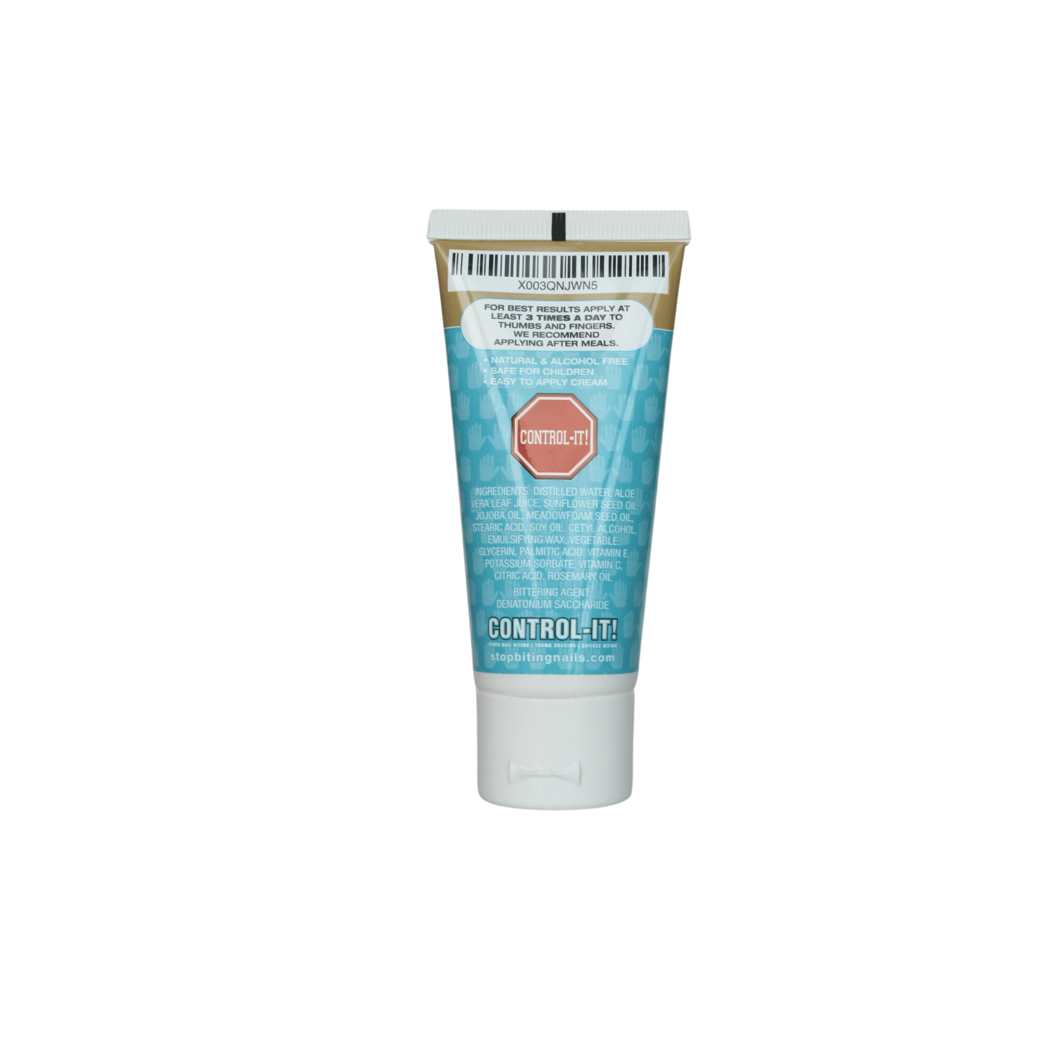 Control-It Natural Nail Biting & Thumb Sucking Solution | 100% Natural Kid Safe Bitter Taste Deterrent | Gentle on Skin, Teeth, Nails & Fingers | Kids, Adults & Teens | Easy to Apply