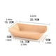 thumbnail image 3 of Bolsa de papel Kraft Injueey para Hamburguesa Donut 14.7x9x5cm, 3 of 6