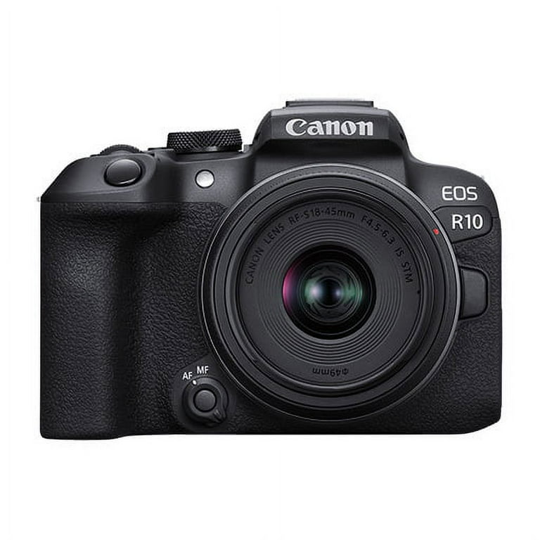 【超美品・保証】Canon EOS R10 18-45mm 　2027/11まで Canon EOS R10 Mirrorless Camera with 24.2 Megapixel CMOS Sensor