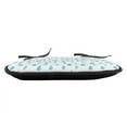 thumbnail image 3 of Blue and White Chair Seating Cushion Set of 2, Watercolor Drip Drops Pattern in Various Sizes Terrain Humidity Zone Sign, Seat Pads for Office with Anti-slip Backing, 16"x16", Blue White, by Ambesonne, 3 of 7